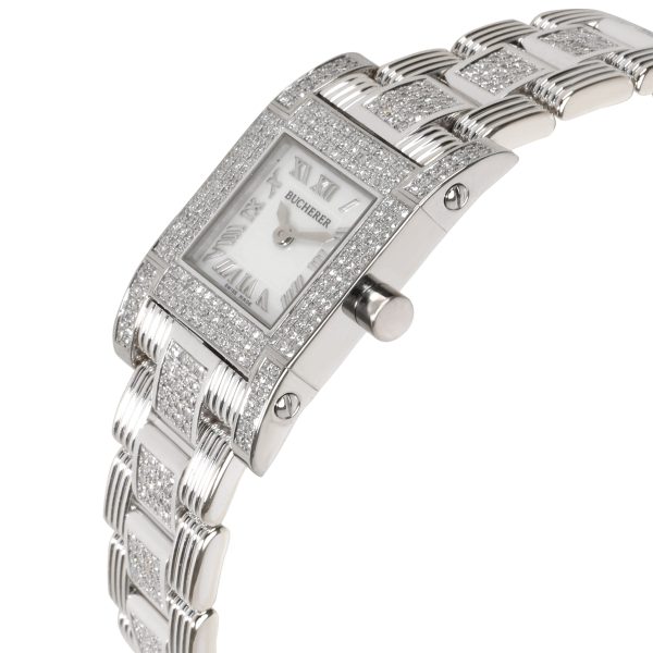 097931 lv e248b2bd a5f3 42b0 80cf e5667ed8f073 Bucherer Pathos 10505027532 Womens Watch in 18kt White Gold