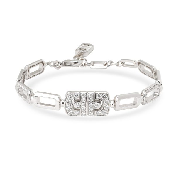 Bulgari Parentesi Diamond Bracelet in 18K White Gold 150 CTW Bulgari Parentesi Diamond Bracelet in 18K White Gold 150 CTW