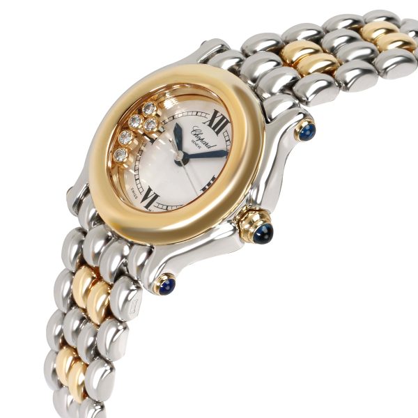 097982 rv Chopard Happy Diamonds 278256 23 Womens Watch in 18kt Stainless SteelYellow G