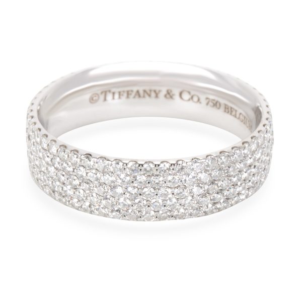 Tiffany Co Metro Diamond Eternity Band in 18K White Gold 09 CTW Tiffany Co Metro Diamond Eternity Band in 18K White Gold 09 CTW