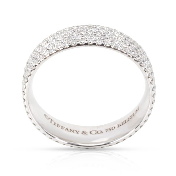 098046 pv 3c8e5bad d759 4c2b b7ba 87179c669e3f Tiffany Co Metro Diamond Eternity Band in 18K White Gold 09 CTW