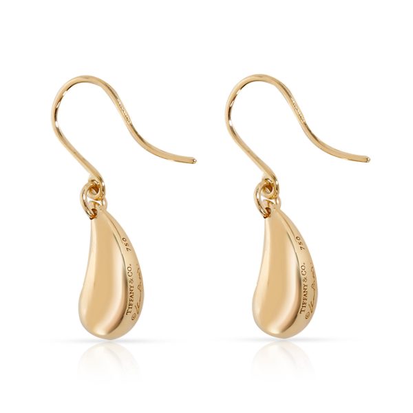 098063 bv 23ac8a49 1351 4ce0 ab12 083ff96ff51c Tiffany Co Elsa Peretti Teardrop Earrings in 18K Yellow Gold