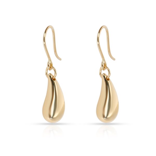 Tiffany Co Elsa Peretti Teardrop Earrings in 18K Yellow Gold Tiffany Co Elsa Peretti Teardrop Earrings in 18K Yellow Gold