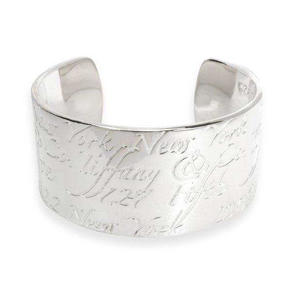 Tiffany Co Notes Cuff in Sterling Silver Tiffany Co Notes Cuff in Sterling Silver