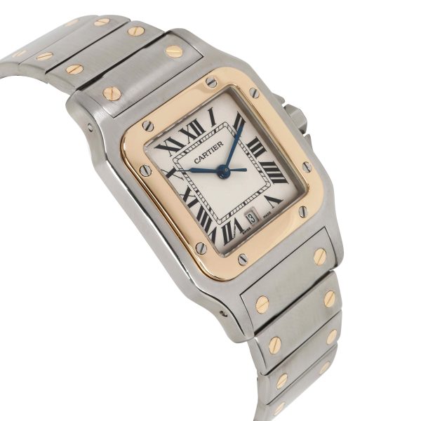 098082 rv Cartier Santos Galbee 187901 Unisex Watch in 18kt Stainless SteelYellow Gold