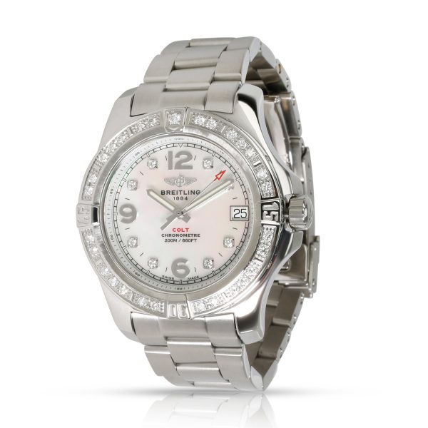 Breitling Colt 36 A7438953A771 Womens Watch in Stainless Steel Breitling Colt 36 A7438953A771 Womens Watch in Stainless Steel