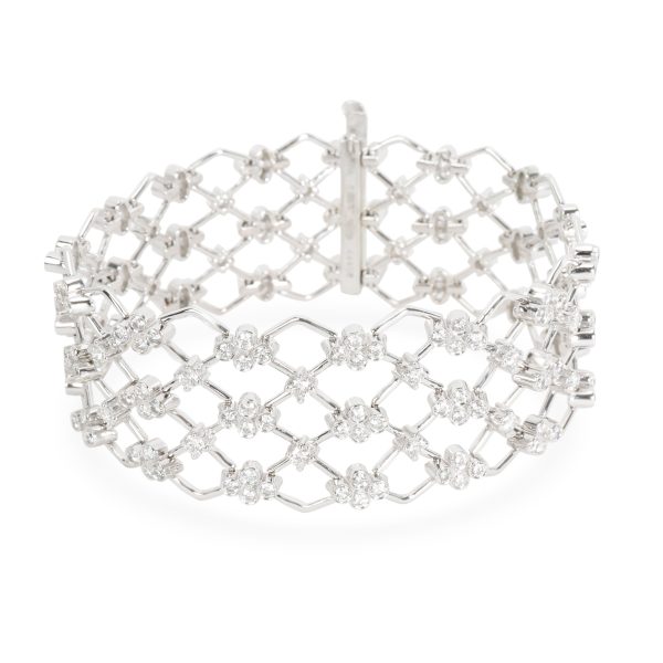 Kwiat Jasmine Diamond Bracelet in 18KT White Gold 528 CTW Kwiat Jasmine Diamond Bracelet in 18KT White Gold 528 CTW