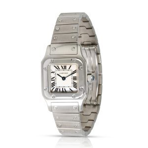 Cartier Santos Galbee W20056D6 Womens Watch in Stainless Steel Cart