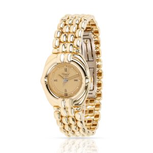 Chopard Gstaad 3215120 Womens Watch in 18kt Yellow Gold Celine Red Smooth Calfskin Small Classic Box Bag