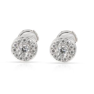 Tiffany Co Circlet Diamond Earrings in Platinum 053 CTW Tiffany Co Novo Diamond Wedding Band in Platinum 023 CTW