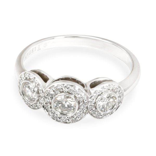 Tiffany Co Tiffany Co Circlet Diamond Ring in Platinum 055 CTW