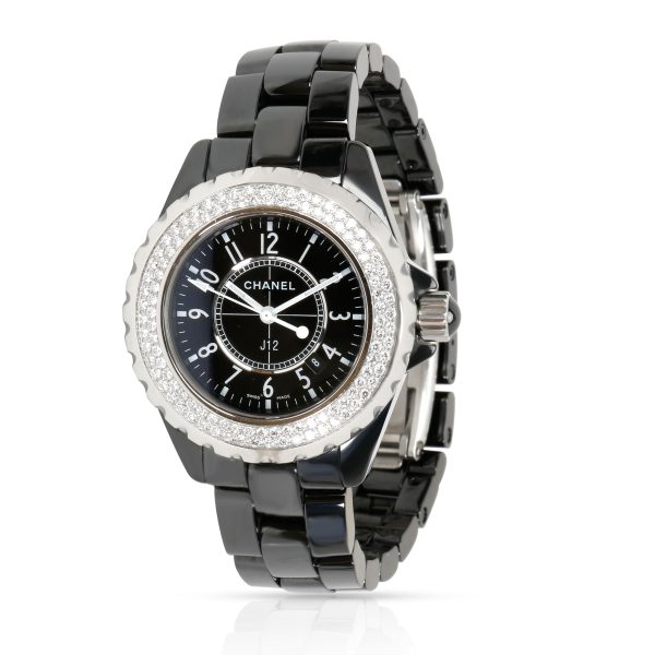 Chanel J12 Diamonds H0949 Womens Watch in Ceramic Chanel J12 Diamonds H0949 Womens Watch in Ceramic