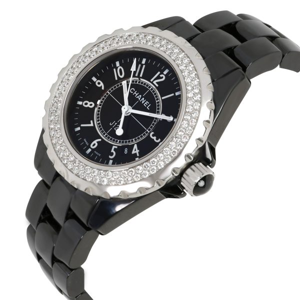 098388 lv 304e7e39 1e3e 406f 84e5 479d3352f6d5 Chanel J12 Diamonds H0949 Womens Watch in Ceramic