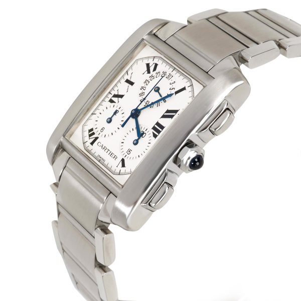 098391 lv d32ee2dc af1b 4d87 8b44 bec4599dd6aa Cartier Tank Francaise W51001Q3 Mens Watch in Stainless Steel