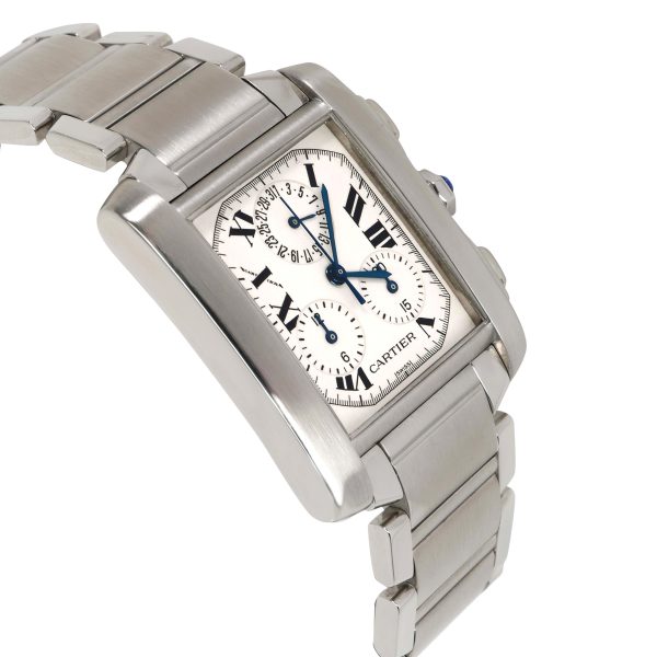 098391 rv 42a2028d a95e 46f8 b46d b8e75238538b Cartier Tank Francaise W51001Q3 Mens Watch in Stainless Steel