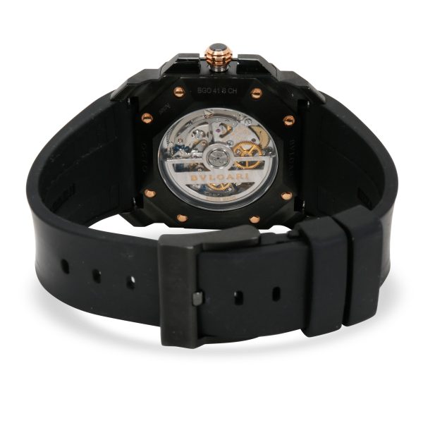 098396 bv bc54d81b a89d 491c 9eea c9760cbe27f8 Bulgari Octo BGO 41 S CH Mens Watch in DLC