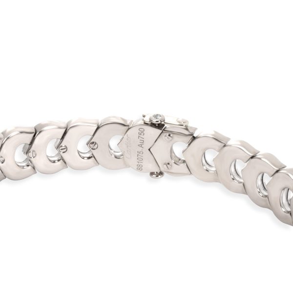 098426 clasp 7c933cb9 cac7 40a2 90bf 0d99007d637c Cartier Mini C De Cartier Links Bracelet in 18K White Gold