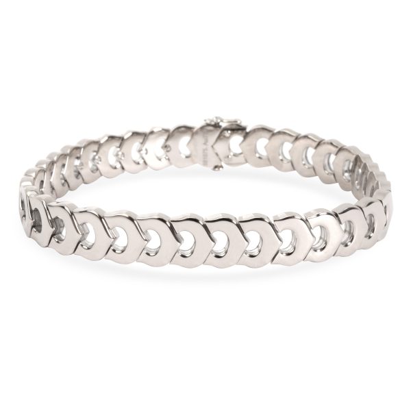 Cartier Mini C De Cartier Links Bracelet in 18K White Gold Cartier Mini C De Cartier Links Bracelet in 18K White Gold