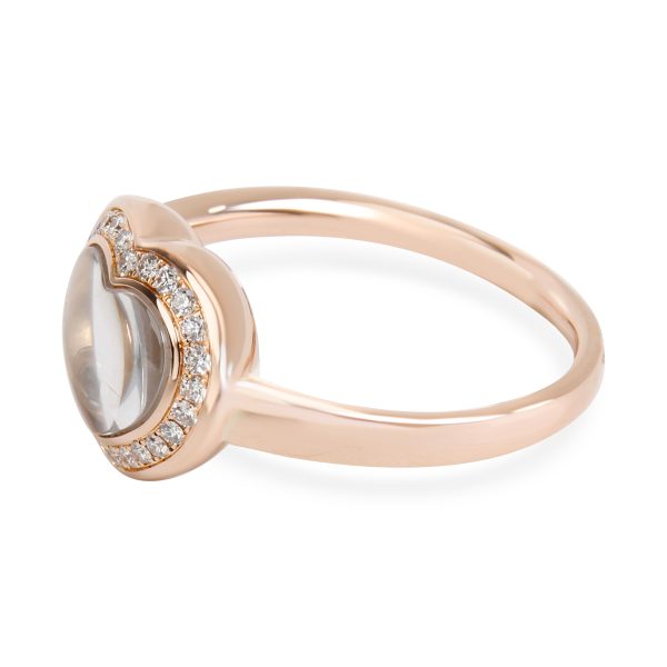 Chopard Chopard Happy Curves Diamond Ring in 18K Rose Gold 029 CTW