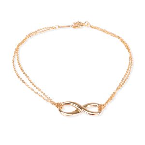 Tiffany Co Infinity Bracelet in 18K Rose Gold Cart