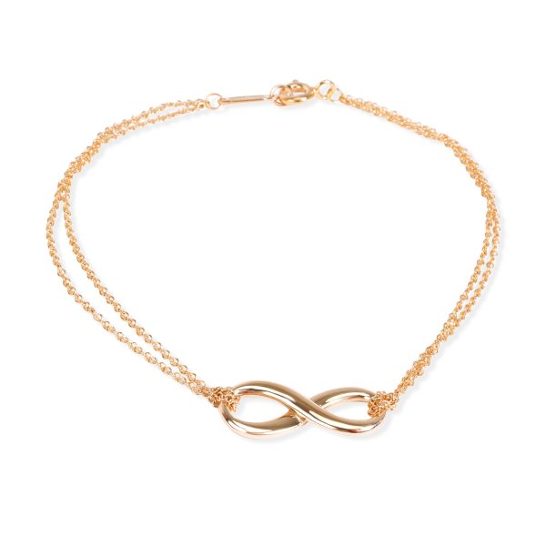 Tiffany Co Infinity Bracelet in 18K Rose Gold Tiffany Co Infinity Bracelet in 18K Rose Gold