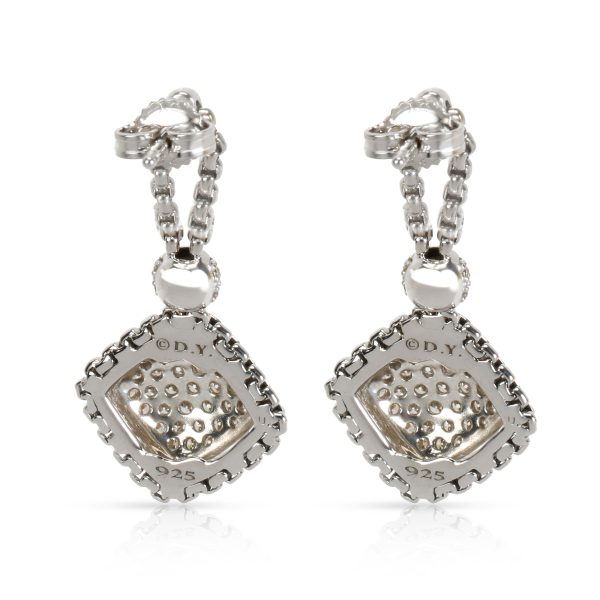 098603 bv e57307f6 aa4f 4c93 bcd1 234a51aac1da David Yurman Diamond Lariat Drop Earrings in Sterling Silver 07 CTW