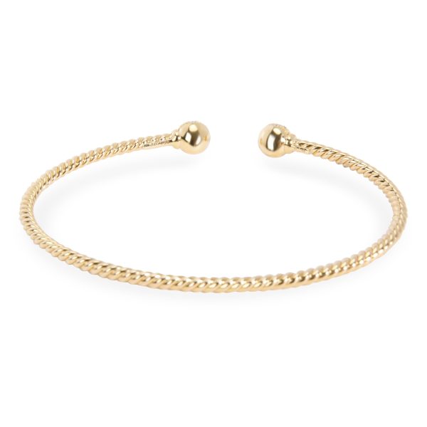 098624 bv 8be29f12 2ec9 426d a106 219e7392f9bb David Yurman Petite Solari Bead Diamond Bangle in 18K Yellow Gold 035 CTW