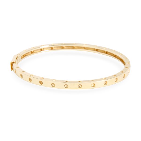 Roberto Coin Symphony Pois Moi Bangle in 18K Yellow Gold Roberto Coin Symphony Pois Moi Bangle in 18K Yellow Gold