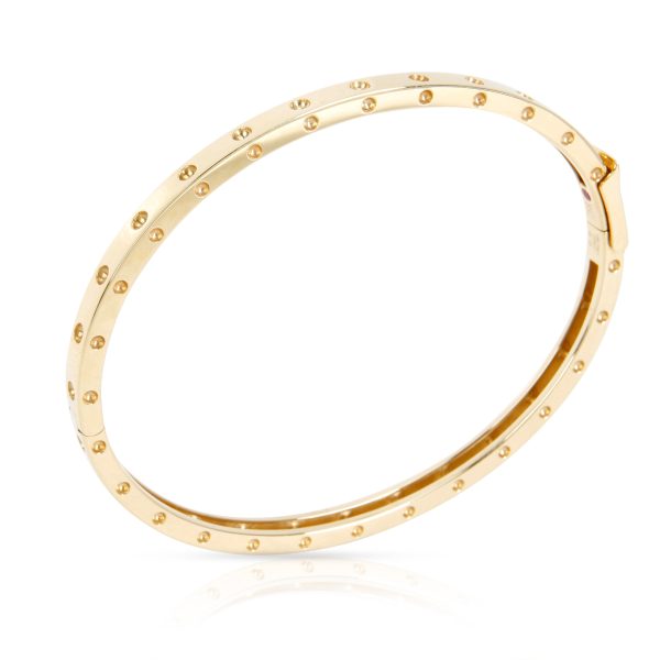 098626 pv fb10dc8d 7cdc 444e 8c62 c519279edda4 Roberto Coin Symphony Pois Moi Bangle in 18K Yellow Gold