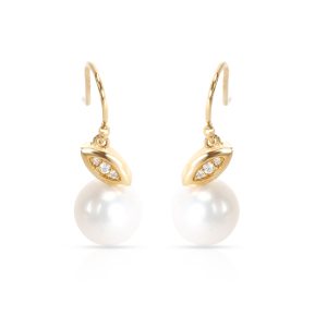 Ippolita Nova Pearl Diamond Fashion Earring in 18K Yellow Gold 003 CTW Bottega Veneta Card Case Intrecciato Nappa Blue