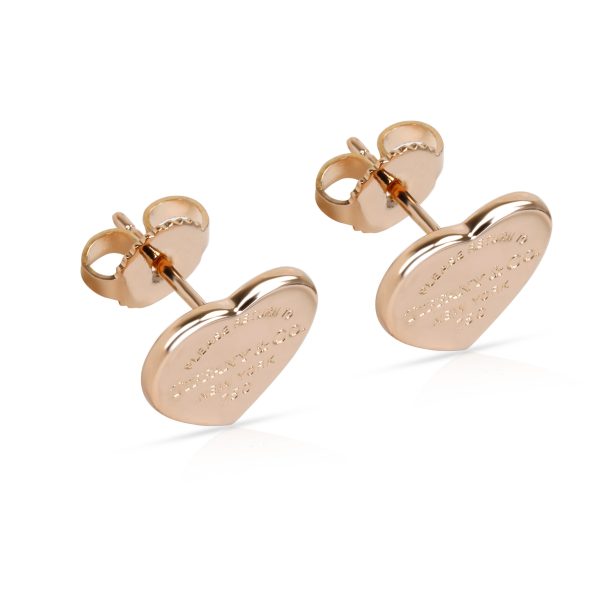 098685 sv 5b5356a4 eccf 41e6 a449 282534ef770e Tiffany Co Return to Tiffany Heart Stud Earring in 18K Rose Gold