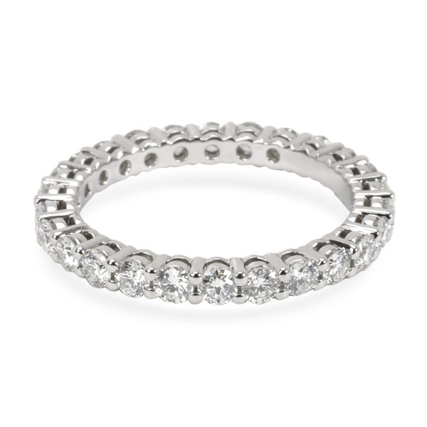 098695 bv Tiffany Co Embrace Diamond Eternity Band in Platinum 078 CTW