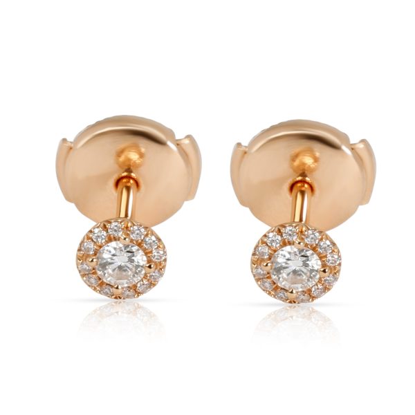 Tiffany Co Soleste Halo Diamond Stud Earring in 18K Rose Gold 017 CTW Tiffany Co Soleste Halo Diamond Stud Earring in 18K Rose Gold 017 CTW