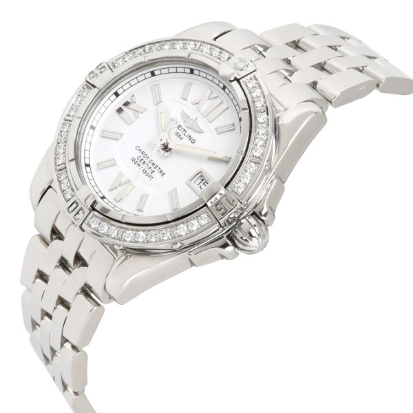 098731 lv Breitling Cockpit A7135653G649 Womens Watch in Stainless Steel