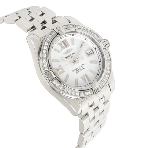 098731 rv Breitling Cockpit A7135653G649 Womens Watch in Stainless Steel