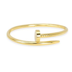 Cartier Juste Un Clou Bangle in 18K Yellow Gold Size 16 Cart