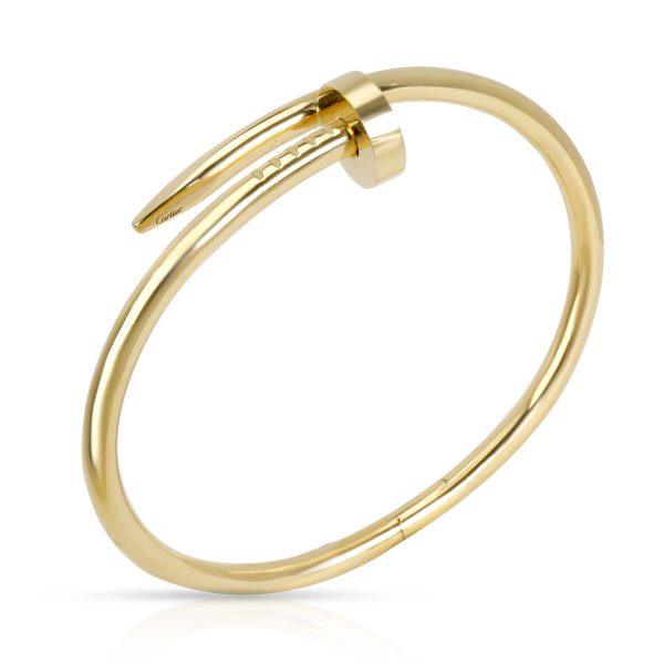 098744 pv d3c6a1a7 26ab 49ba 8a11 8b9288389aa3 Cartier Juste Un Clou Bangle in 18K Yellow Gold Size 16