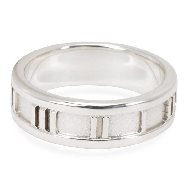 tiffany co atlas band in sterling silver Tiffany Co Atlas Band in Sterling Silver