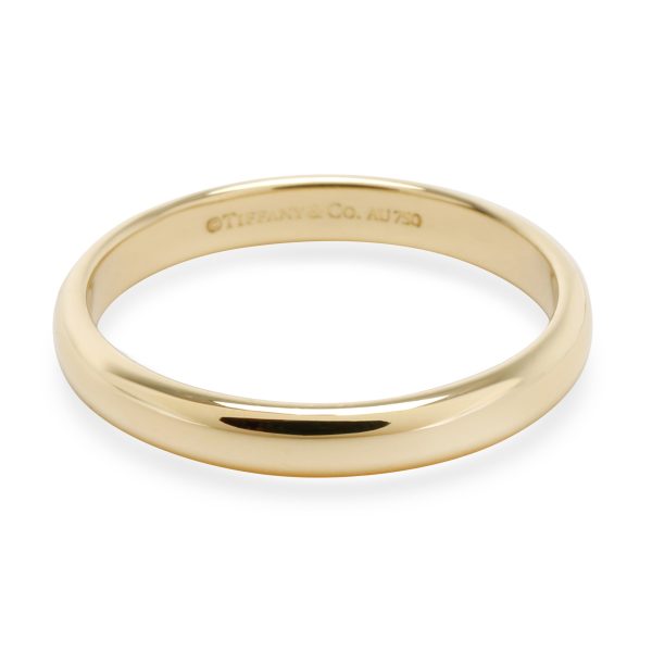 Tiffany Co Tiffany Co Classic Wedding Band in 18K Yellow Gold 3mm