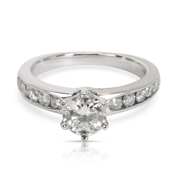 Tiffany Co Tiffany Co Channel Diamond Engagement Ring in Platinum H VVS2 104 CTW