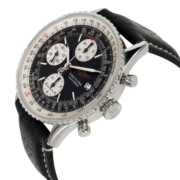 098866 lv Breitling Old Navitimer II A13022 Mens Watch in Stainless Steel