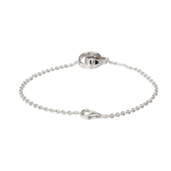 098911 bv Cartier Interlocking Circles Love Bracelet in 18K White Gold