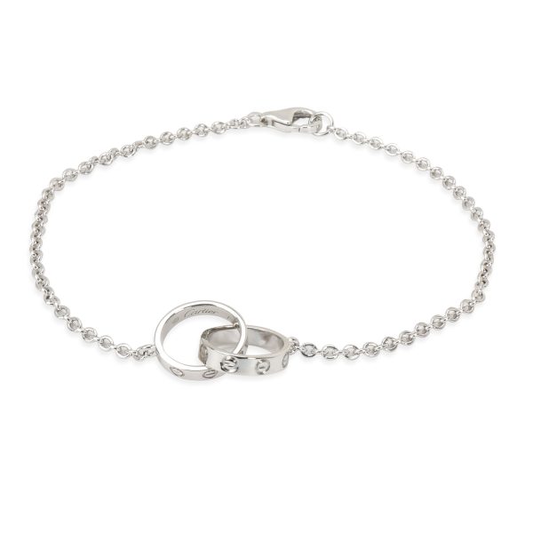 Cartier Interlocking Circles Love Bracelet in 18K White Gold Cartier Interlocking Circles Love Bracelet in 18K White Gold