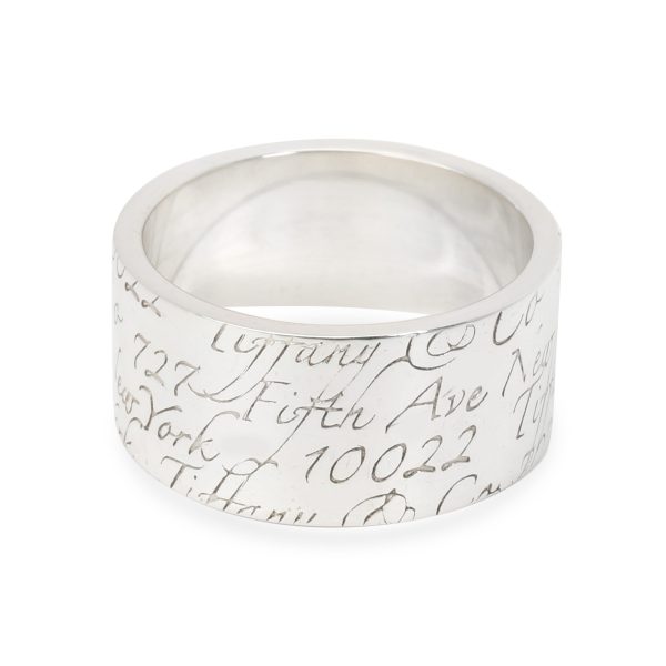 Tiffany Co Band in Sterling Silver Tiffany Co Band in Sterling Silver