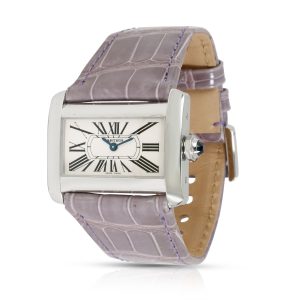 Cartier Divan 2599 Womens Watch in Stainless Steel Cart