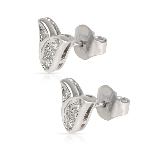 099175 sv f488a538 8ed7 478a 83c4 de133ebe4220 Graff Tulip Diamond Earring in 18K White Gold 022 CTW