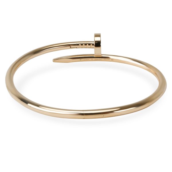 099232 bv Cartier Juste un Clou Bangle in 18K Yellow Gold Size 18