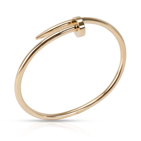 099232 pv Cartier Juste un Clou Bangle in 18K Yellow Gold Size 18