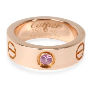 Rings Cartier Trinity Ring LM Size 9 K18 Gold x Pink Gold x Silver