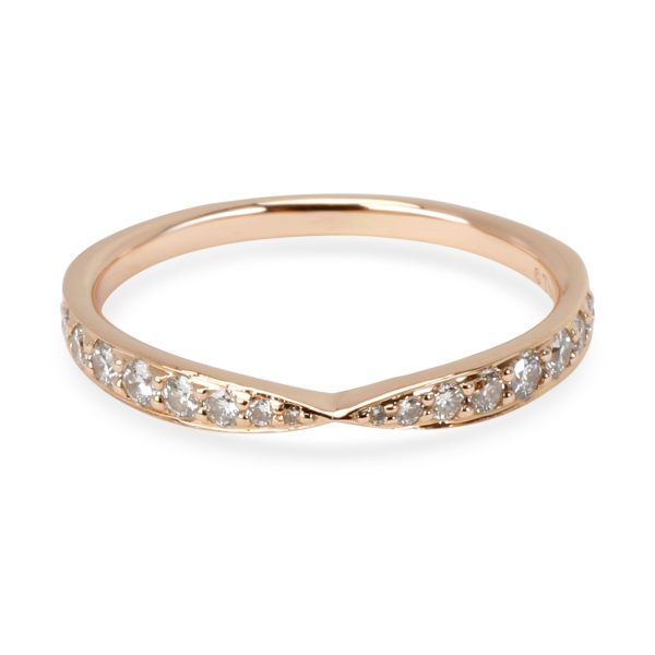 Tiffany Co Harmony Diamond Band in 18K Rose Gold 023 CTW Tiffany Co Harmony Diamond Band in 18K Rose Gold 023 CTW